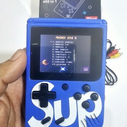 SUP Game Box 400 in 1 Kids Game Player Blue