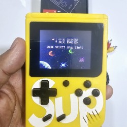 SUP Game Box 400 in 1 Kids Retro Game Player Consle Yellow