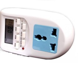 Digital Timer Switch Energy Saving Socket 220V