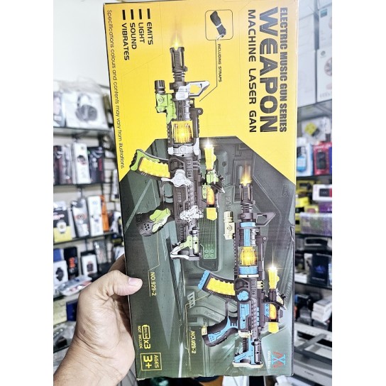 Kids Eletric Music Gun Led Light