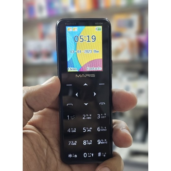 MARS MS104 Feature Phone Touch Display Blue