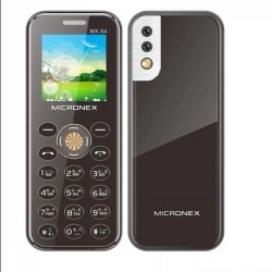 Micronex MX54 Mini Feature Phone Dual Sim-Black