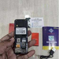 Micronex MX54 Mini Feature Phone Dual Sim-Black