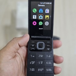 Nokia 2720 Flip Phone Dual Sim Black