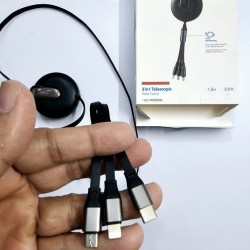 Joyroom 3 in 1 Telescopic Data Cable