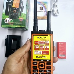 Maxtel Max14 Antina Phone Four Sim Power Bank 5500mAh Orange