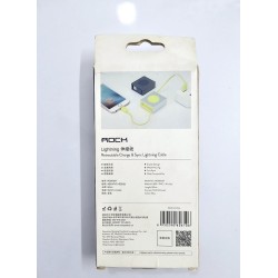 ROCK Retractable Sync Cable for iPhone Fast Charging