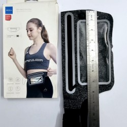 Rock Slim Sports Waist Bag Upto 7 inch