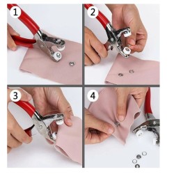 Snap Fasteners Kit Tool 100 Free Buttons