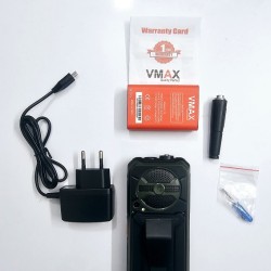 Vmax V16 Antina Phone Power Bank 5200mAh Dual Sim Green