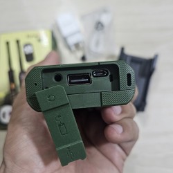Bytwo M25 Antina Power Bank Phone Four Sim Slot 5000mAh Magic Voice Green