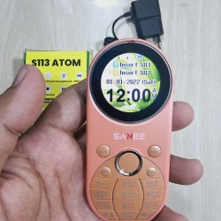 SANEE S113 Button Phone With Warranty Pink