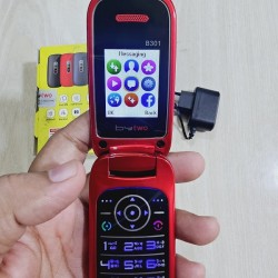 Bytwo B301 folding Flip Mobile Phone Red Magic Voice 