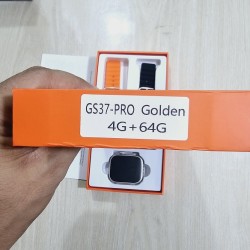 S9 Ultra 5G Android Smartwatch Video Call 4GB RAM 64GB ROM Dual Camera Black