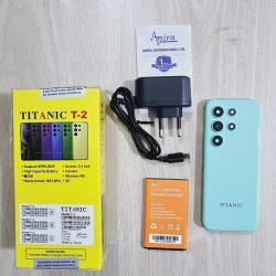 Titanic T2 Feature Phone 2500mAh Battery Green