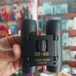 Mini Folding Binocular 30-60 Zoom Black
