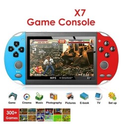 X7 Handheld Game Console Kids Game Player 10000 Games Build in