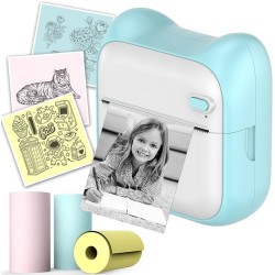 A31 Mini Bluetooth Photo Printer instant printing For IPhone And Android