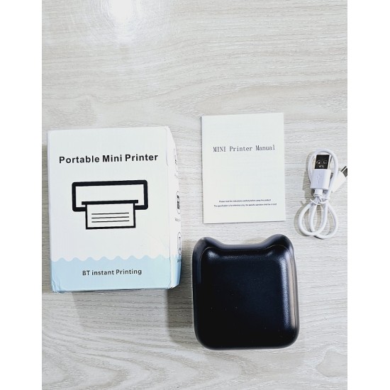 A31 Mini Bluetooth Photo Printer instant printing For IPhone And Android