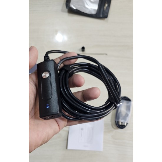 AR83 WIFI Industrial Endoscope Camera HD 8mm Dual Lens IP67 Waterproof