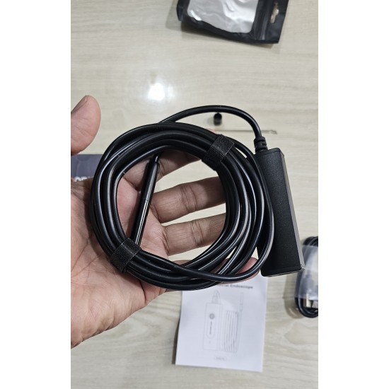 AR83 WIFI Industrial Endoscope Camera HD 8mm Dual Lens IP67 Waterproof