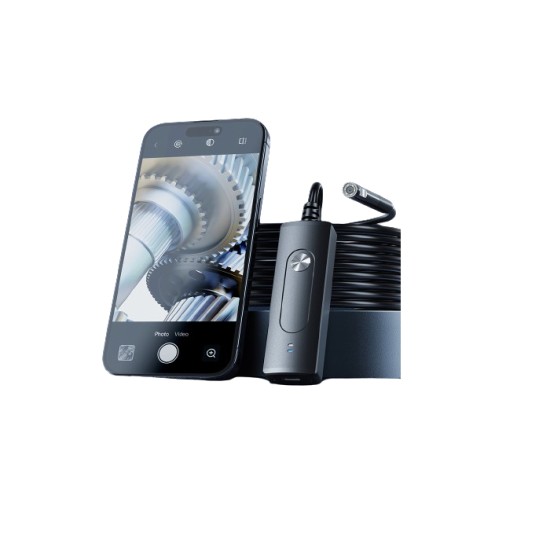 AR83 WIFI Industrial Endoscope Camera HD 8mm Dual Lens IP67 Waterproof