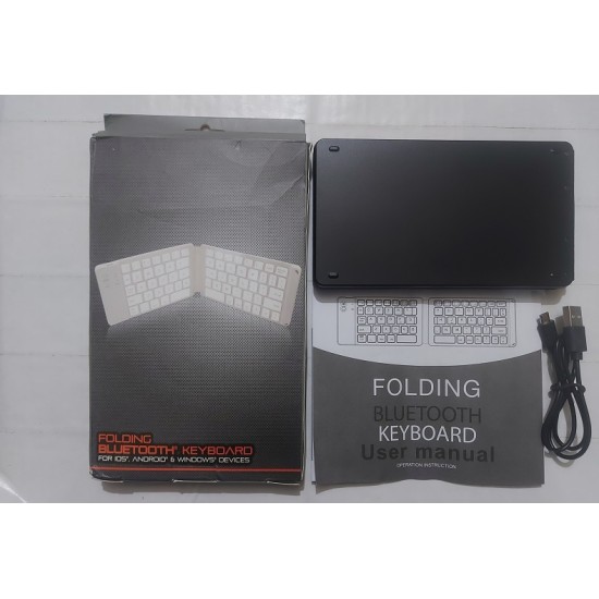 B68 Folding Bluetooth keyboard Rechargeable For Mobile And PC