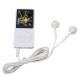 D8 MP3 MP4 Music Player FM Radio White