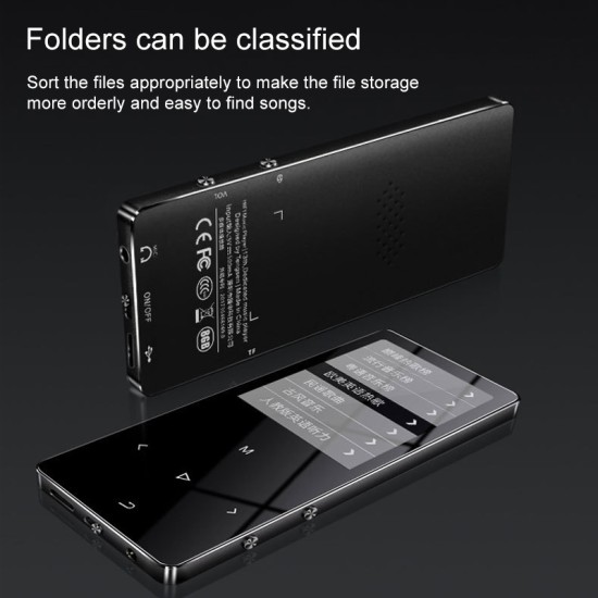 iQQ X2 Bluetooth MP4 Music Player 4GB Metal Body