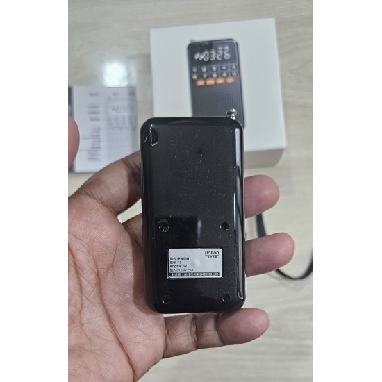 Rolton T1 Portable FM Mini Radio Bluetooth TF Card With Flashlight