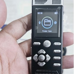 AR74 Voice Recorder Password Protection Option 8GB Metal Body