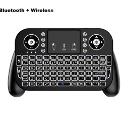 V8 Mini Wireless Keyboard Dual Mode Bluetooth And Wireless Rechargable