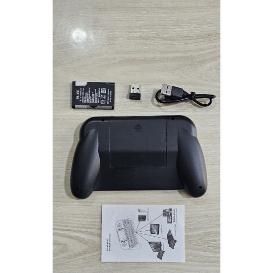 V8 Mini Wireless Keyboard Dual Mode Bluetooth And Wireless Rechargable