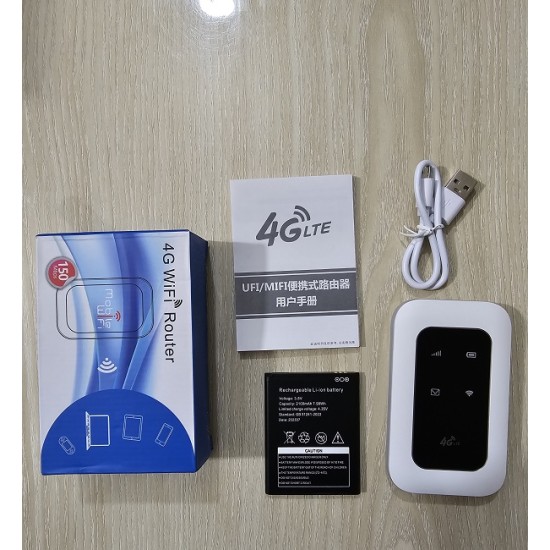 4G Wifi Pocket Router Single Sim