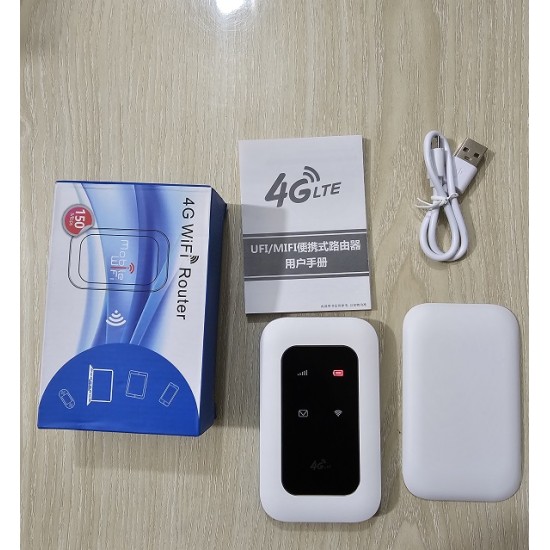 4G Wifi Pocket Router Single Sim