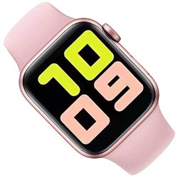 T500 Smart Watch Bluetooth Call Full Touch - Pink