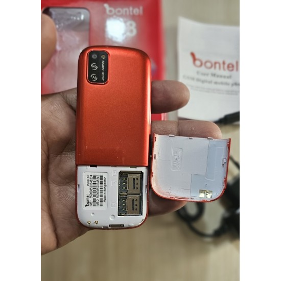 Bontel S3 Mini Phone Dual Sim Red