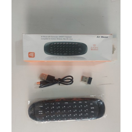 C120 Air Mouse With Keyboard Rechargeable