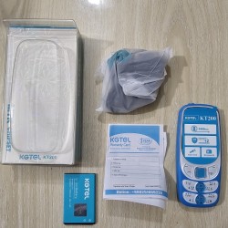 KGTEL KT200 Feature Phone Dual Sim Blue