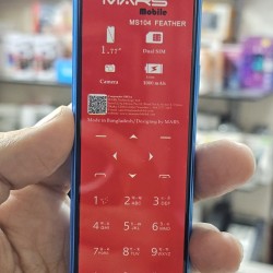 MARS MS104 Dual Sim Touch Button Phone Blue