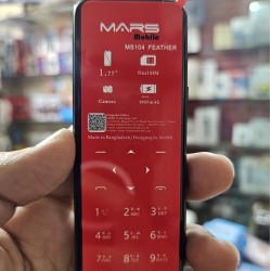 MARS MS104 Dual Sim Touch Button Phone Black