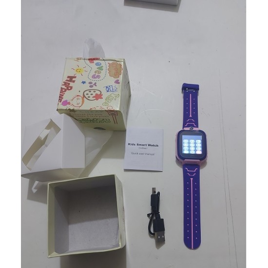 Q12 Kids GPS Smart Watch Touch Display Sim Supported