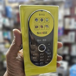 SANEE S113 Dual Sim Phone With Warranty Black