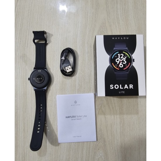 Xiaomi Haylou Solar Lite Smartwatch 10 Days Battery