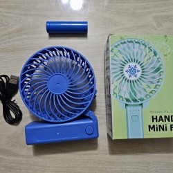 Mini Handy Folding Charging Fan Desk Style