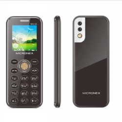 Micronex MX54 Super Slim Mini Phone Dual Sim Warranty - Black