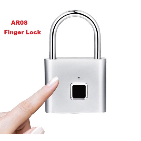 AR08 Fingerprint Lock 10 Finger Rechargable 