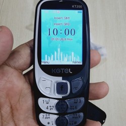 Kgtel KT200 Feature Phone Dual Sim Black
