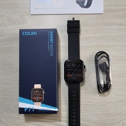 Colmi P71 Smart Watch Voice Call 1.9 inch Waterproof Black
