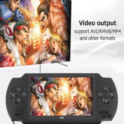 X6 PSP Game Handheld Console 8GB Built-In 10000